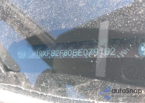 2014 Honda Civic Ex из США, поврежденный, VIN 19XFB2F80EE079102